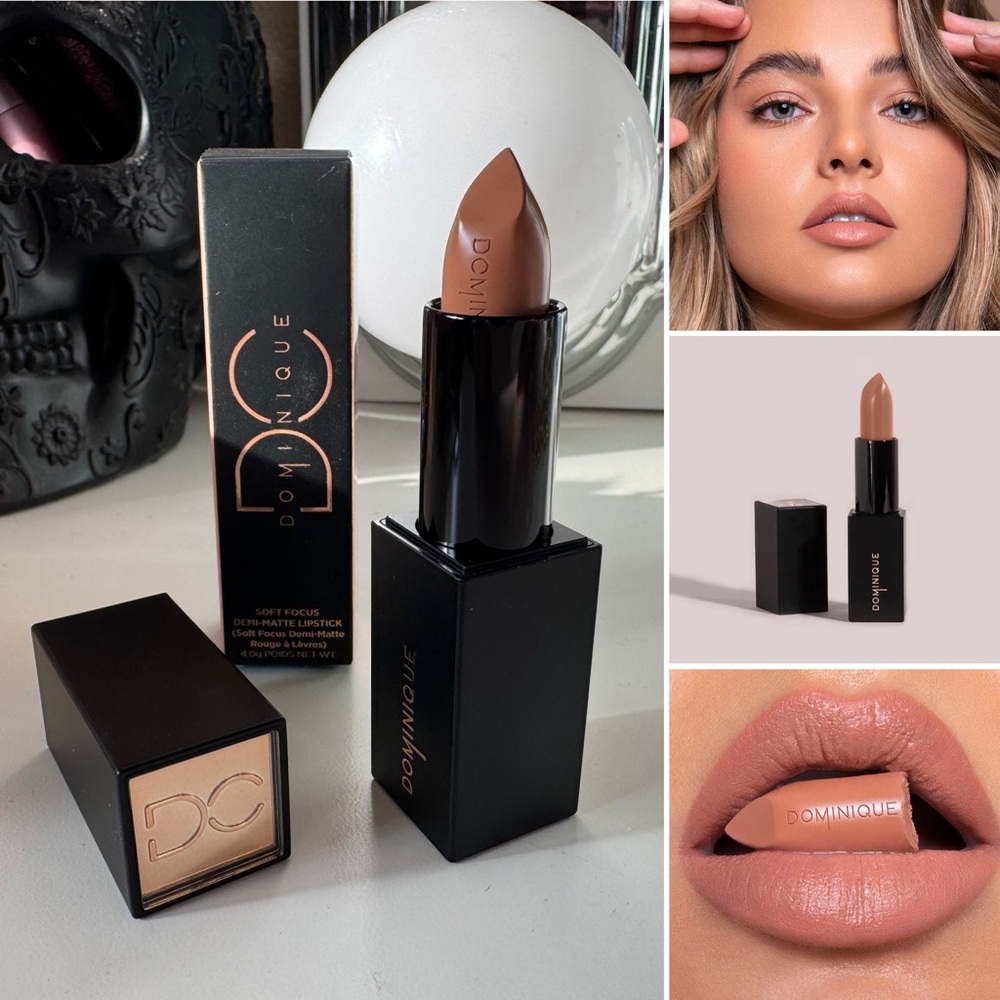Dominique Cosmetics Soft Focus Demi-Matte Lipstick Sweet Nectar